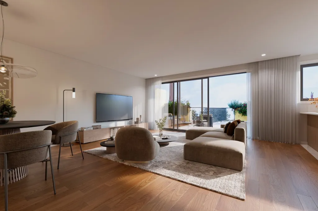 Soggiorno - Luxury Flat with Balcony in Porto Centre