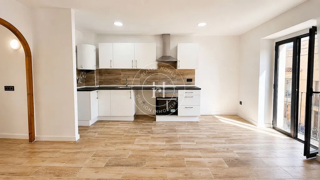 Cuisine - Semi-detached House with Balcony in Vimbodí