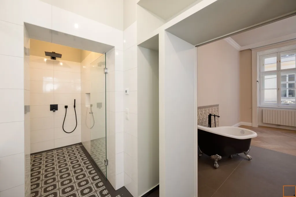 Salles de bain - Altbau Residence with Park View in Vienna