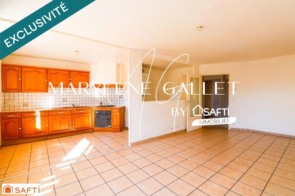 Cucina - City Centre Flat with West-Facing Terrace in Achères