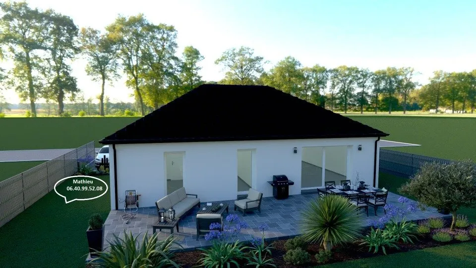 New 4-Bedroom House with Garden in Bertry