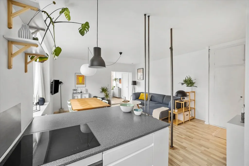 Cucina - Apartment with View in Copenhagen S