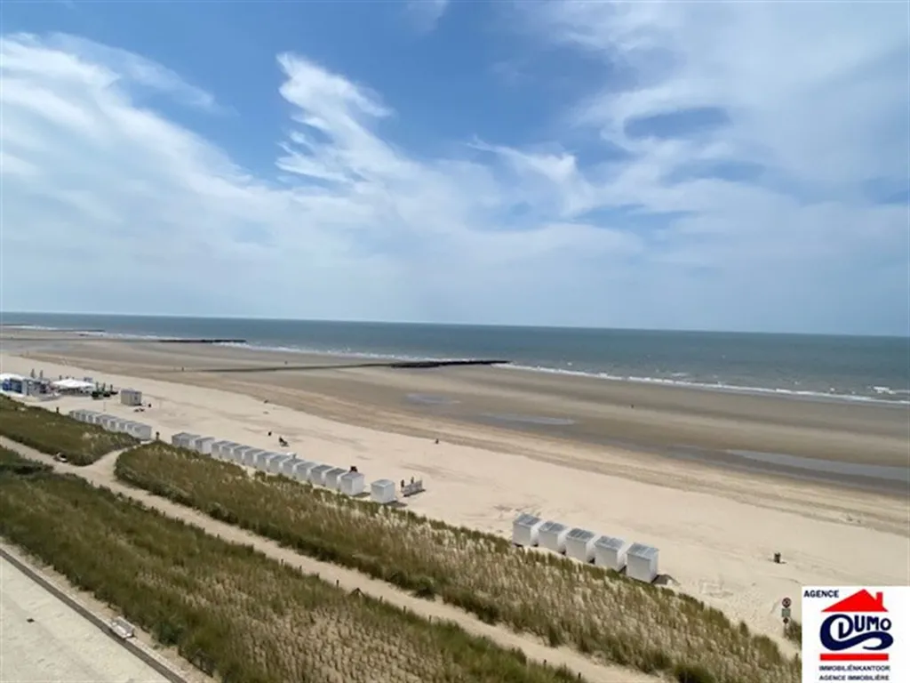 Õhuvaade - Furnished Studio with Sea View in Westende