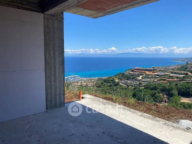 Terrasse - New Villa with Sea View in Drapia
