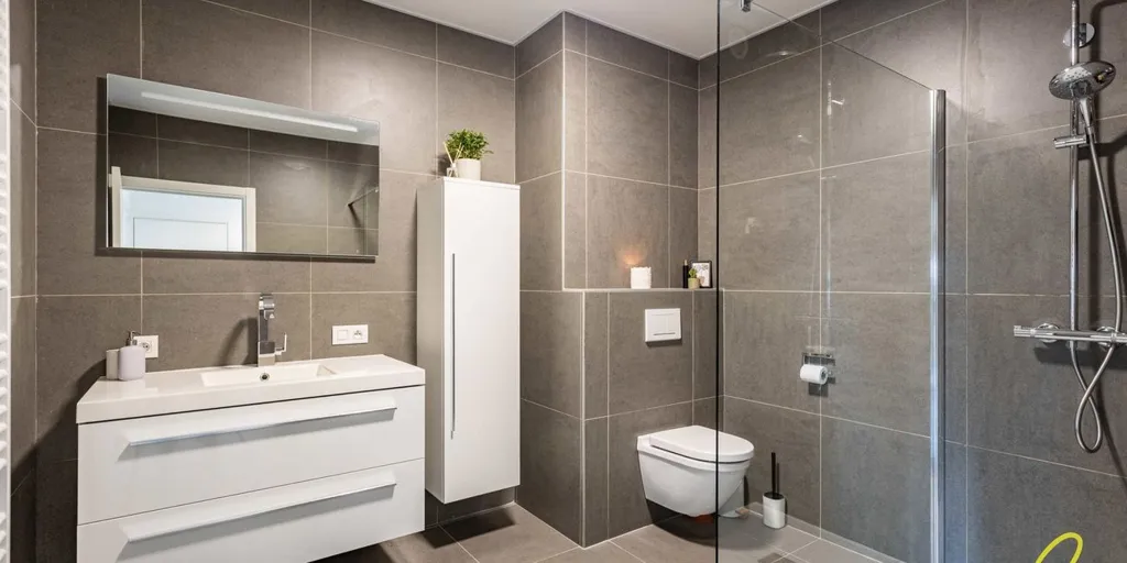Salles de bain - Appartement avec 2 Terrasses à Onkerzele