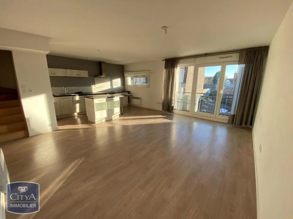 Séjour - Appartement Duplex avec Balcons à Lille