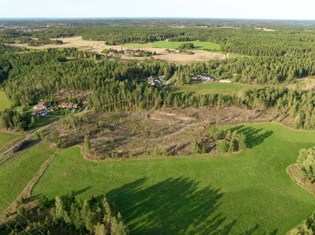 Õhuvaade - Plot for Custom House near Söderköping