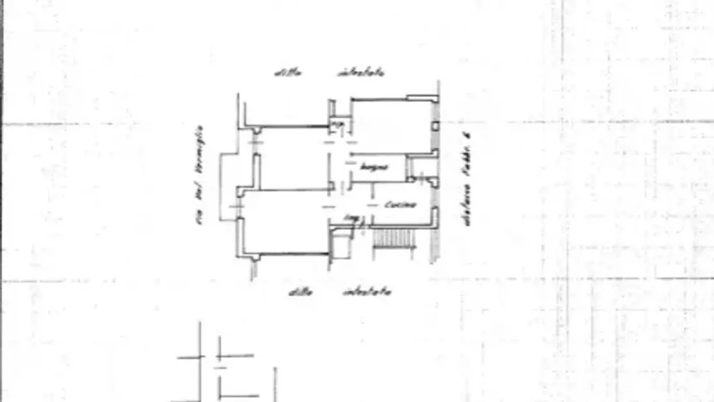 Floor Plan - 3-Bedroom Apartment with Balcony in Conca d'Oro, Rome