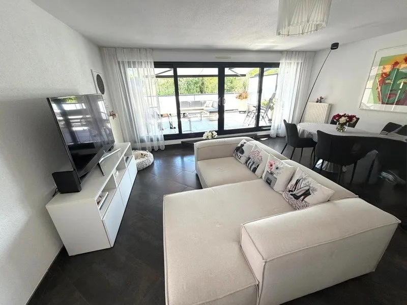 Séjour - Duplex de Prestige avec Terrasse à Hagenthal-le-Bas