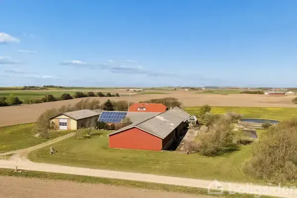 Vue aérienne - Farmhouse with Panorama View in Lemvig