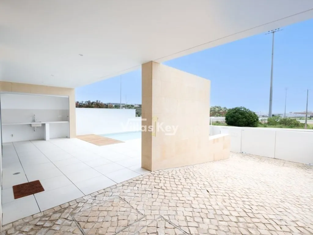 Terrasse - Modern Villa with Pool in Lagos, Portugal