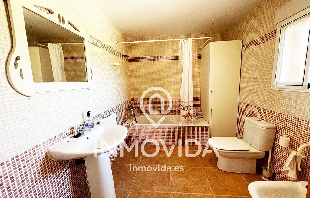 Salles de bain - Chalet with Pool and Terrace in Xàtiva