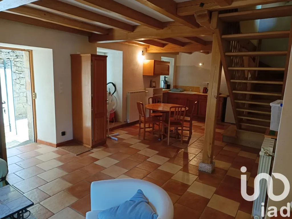 Sala da pranzo - Charming Stone Mas with Pool near Les Vans
