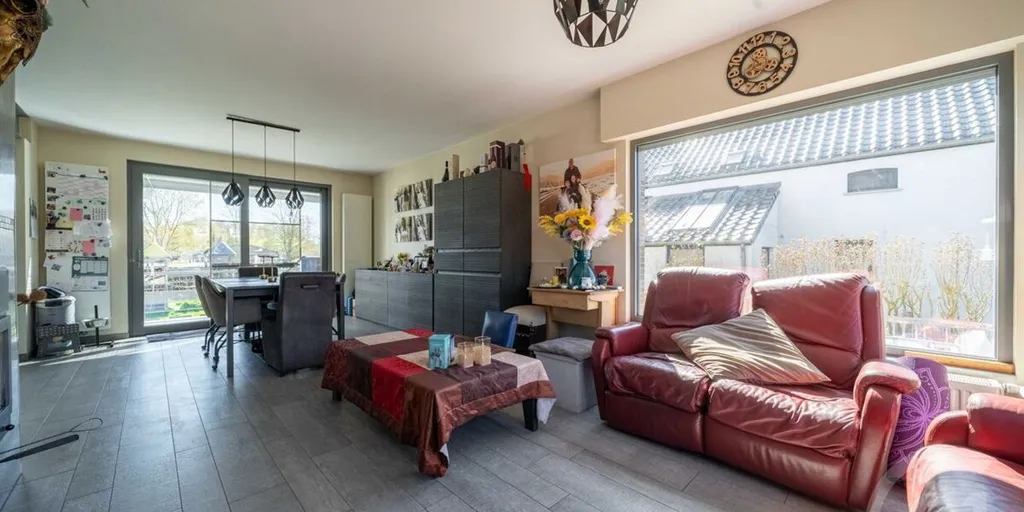 Séjour - Maison avec vue sur champs à Betekom