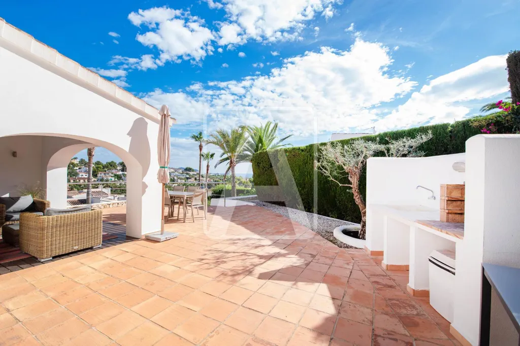 Terrasse - Mediterranean Villa with Sea Views in Benissa