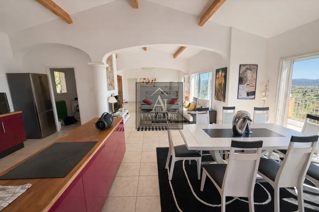 Sala da pranzo - Contemporary Villa with Panoramic View in Solliès-Ville