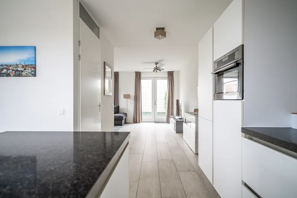 Kitchen - Corner Apartment with Extra Mezzanine in Leiden