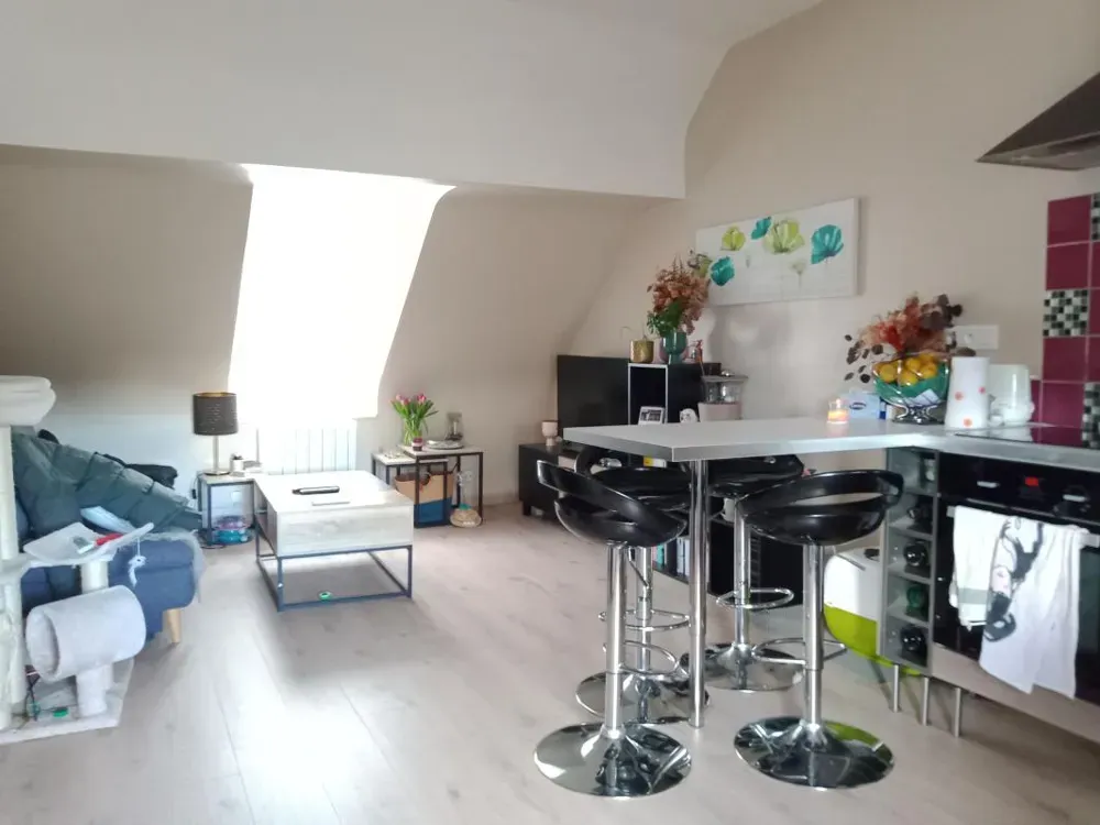 Köök - 2-Bedroom Apartment with Balcony in Dijon