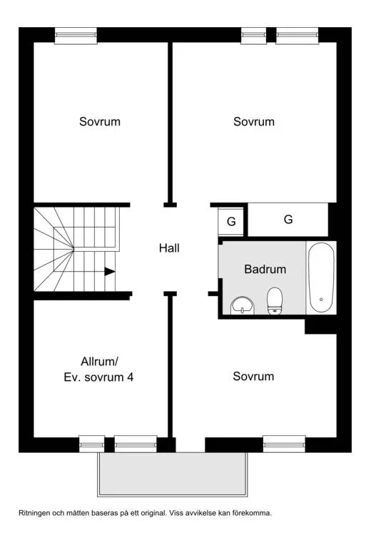 Plaan - Modern Terraced House with Garden in Eskilsminne