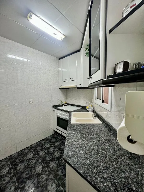 Cuisine - Apartment with Balcony in Les Corts