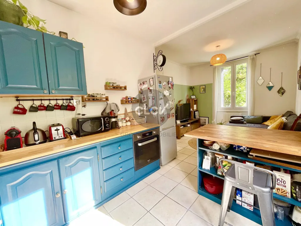 Kitchen - T3 Garden Level Flat with Private Garden in Lyon
