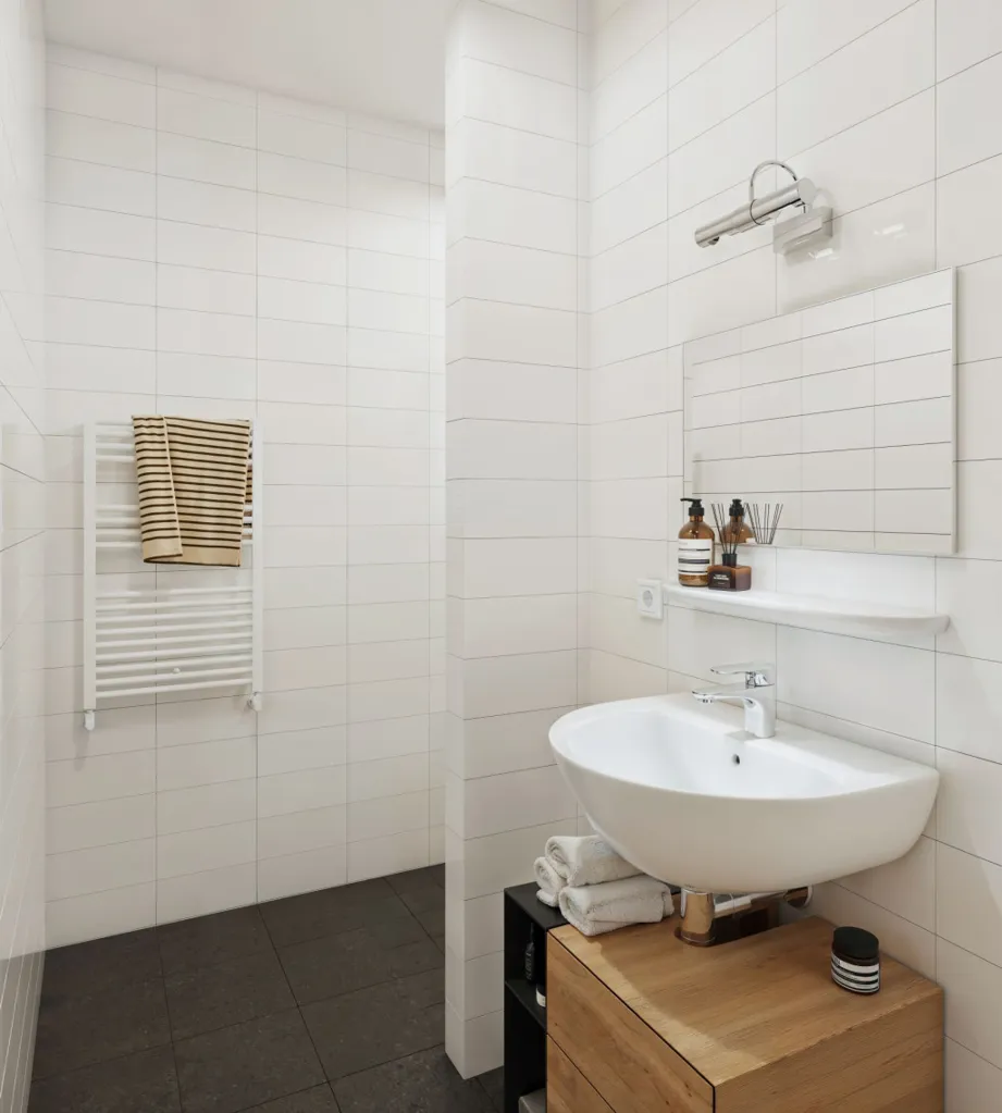Salles de bain - Modern Apartments with Park Access in Almere