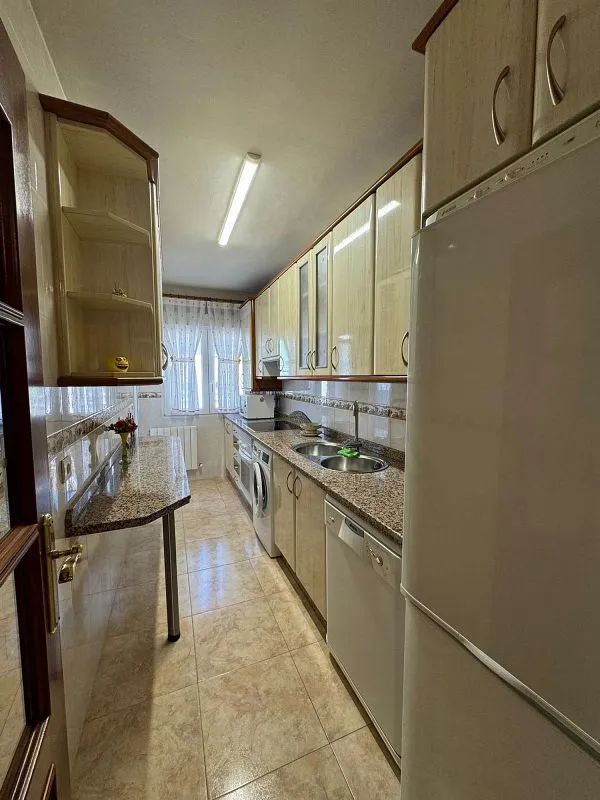 Köök - Reformed Flat with Balcony in Béjar