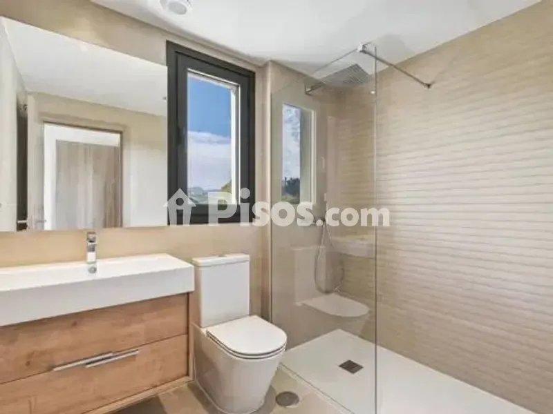 Bathrooms - Contemporary Flat with Pool in Casares Costa