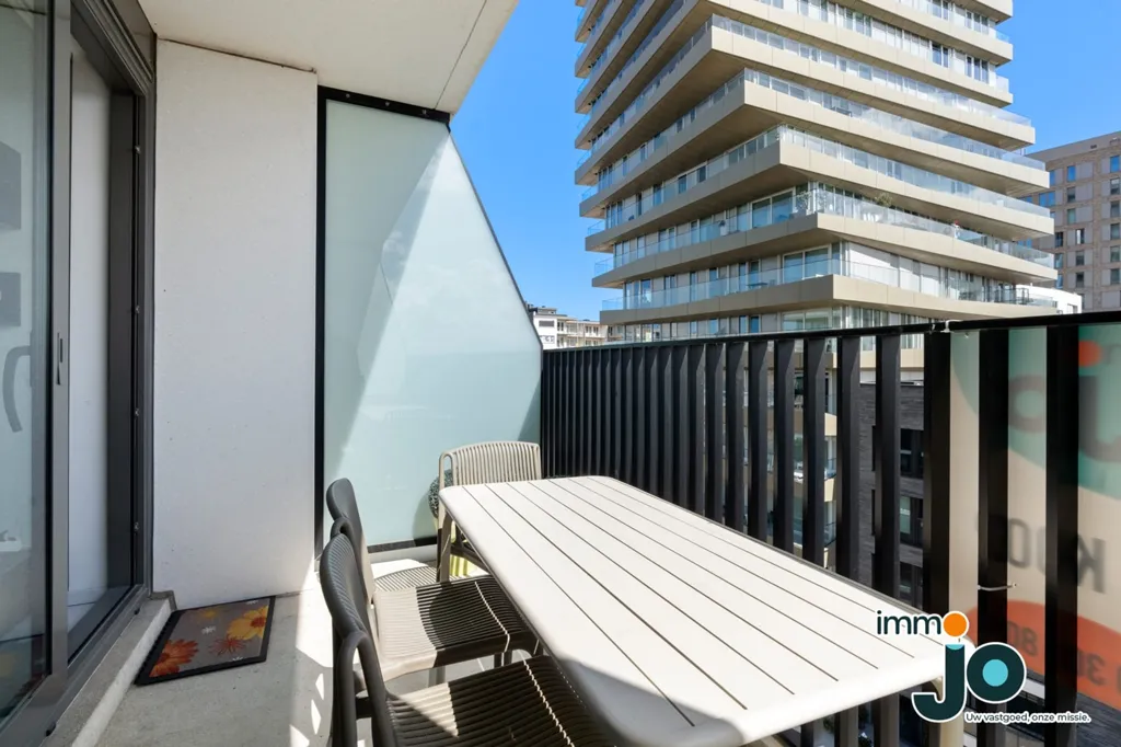 Balcon - Appartement avec Piscine à Mariakerke près de la Plage