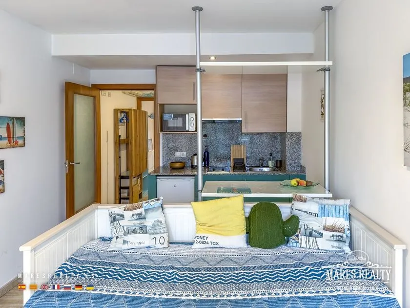 Chambres - One-Bedroom Apartment with Pool in Fenals, Lloret de Mar