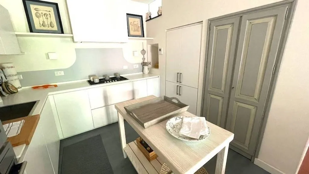 Köök - Luxury Villa with Sea View in Celle Ligure