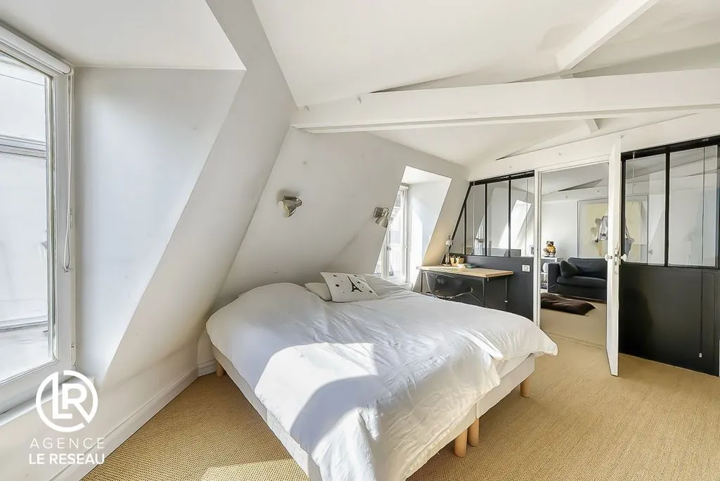 Chambres - Duplex Familial avec Charme Ancien à Boulogne-Billancourt