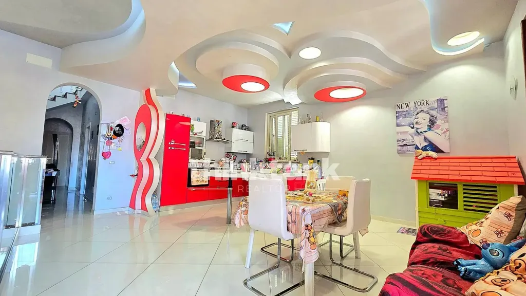 Séjour - Rear-Facing Apartment with Terrace in Avola