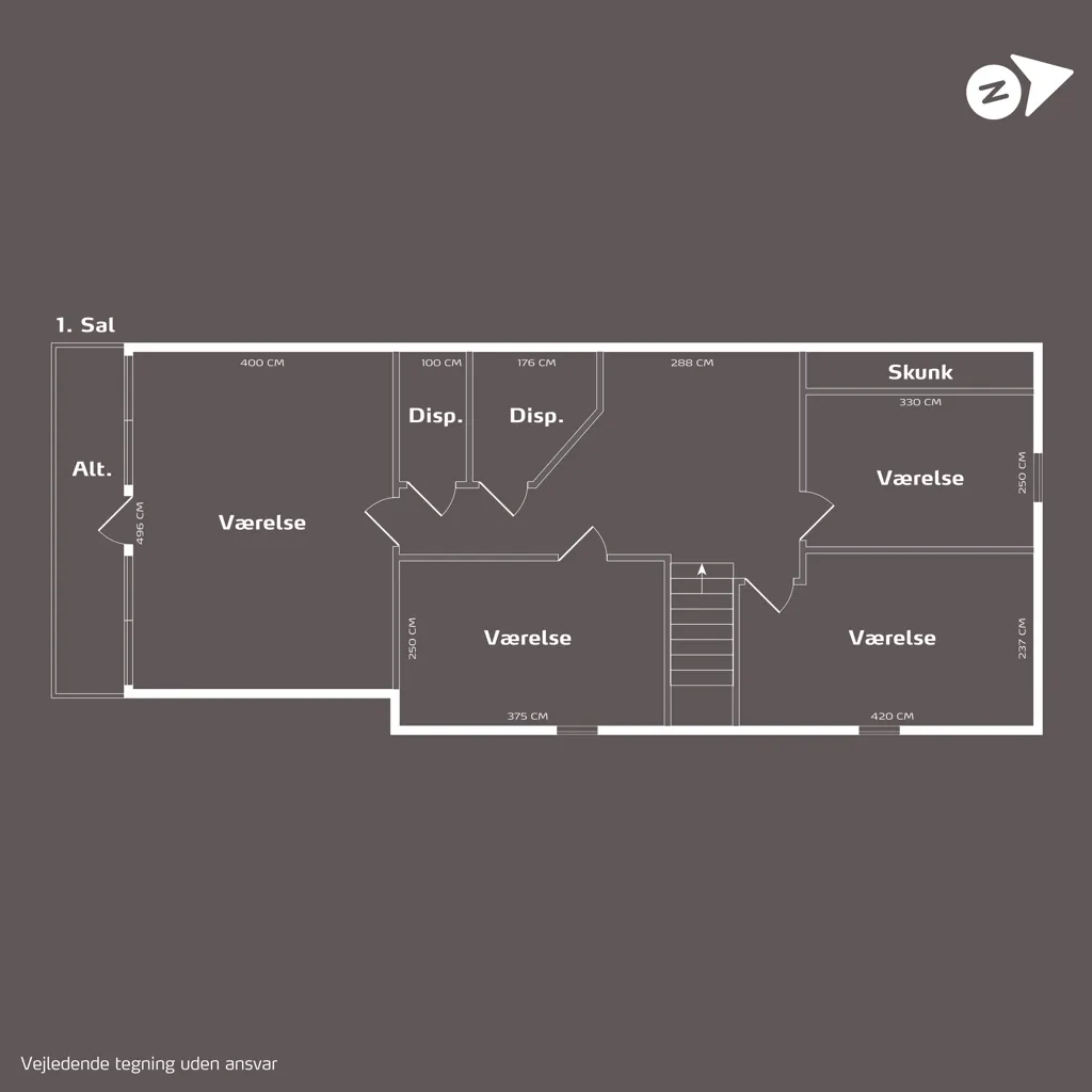 Plan - Villa with Vineyards in Nørre Bjert