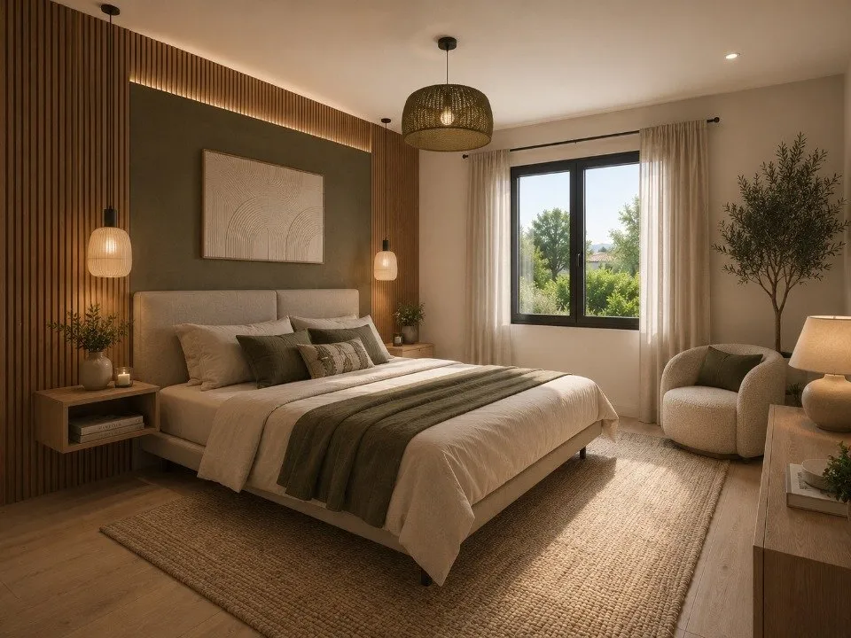 Chambres - Maison à Construire avec Jardin à Cuers