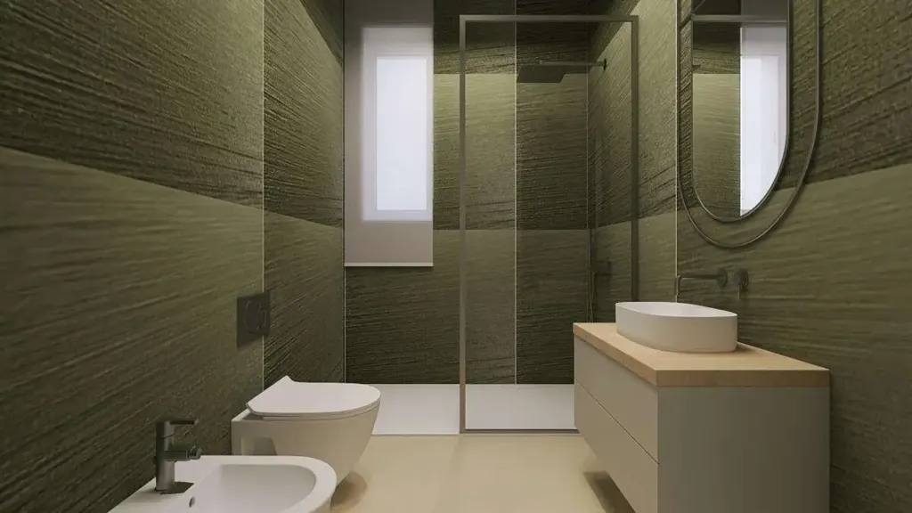 Salles de bain - Newly Constructed Apartment with Balcony in Ancona