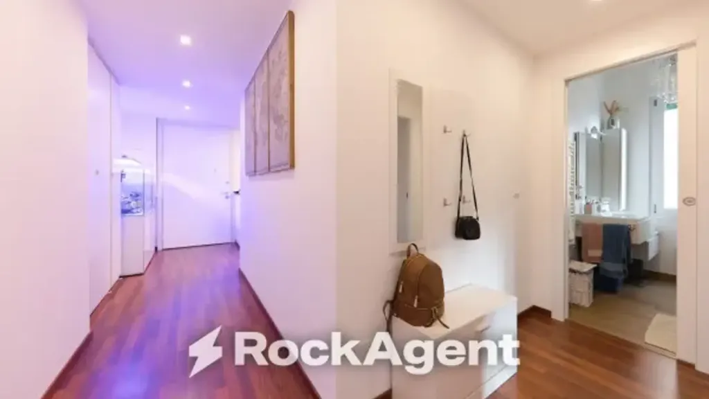 Hallway - Penthouse Apartment with Balcony in Genoa