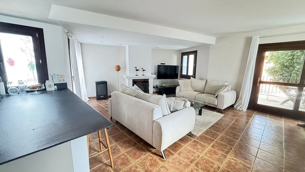 Séjour - Semidetached House with Patio in Estepona