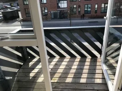 Balcon - Cozy Flat with Balcony in Støvring Midtby