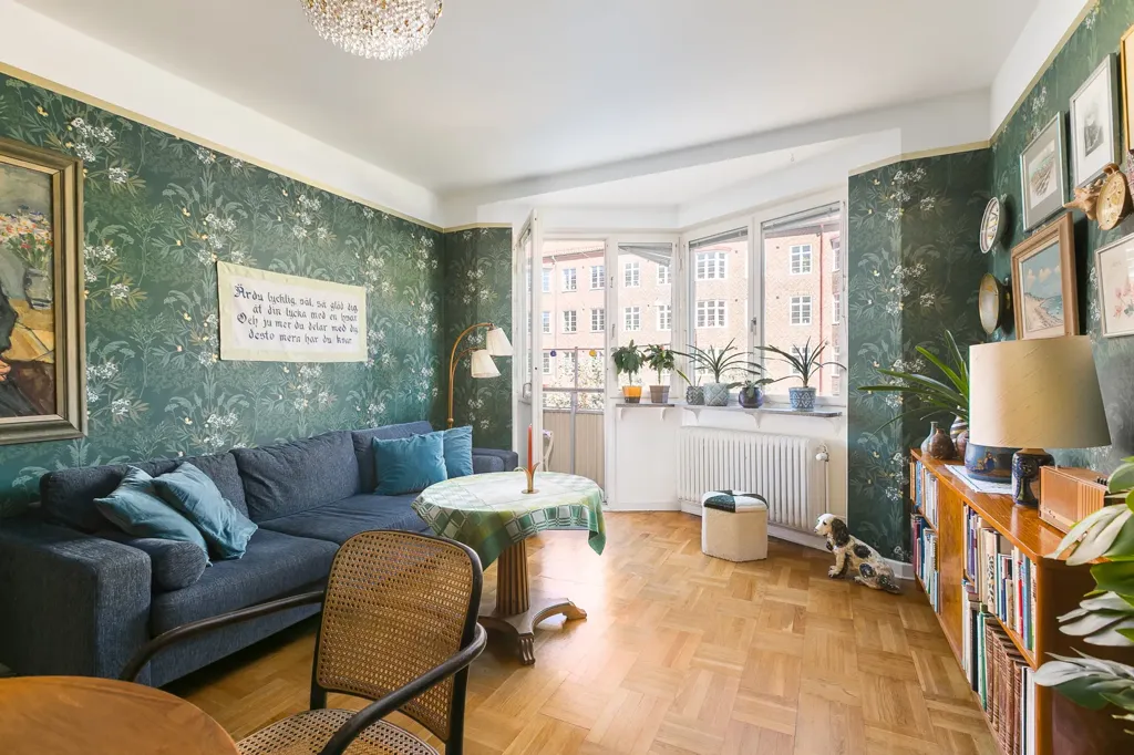 Elutuba - Charming Two-Bedroom in Rörsjöstaden, Malmö