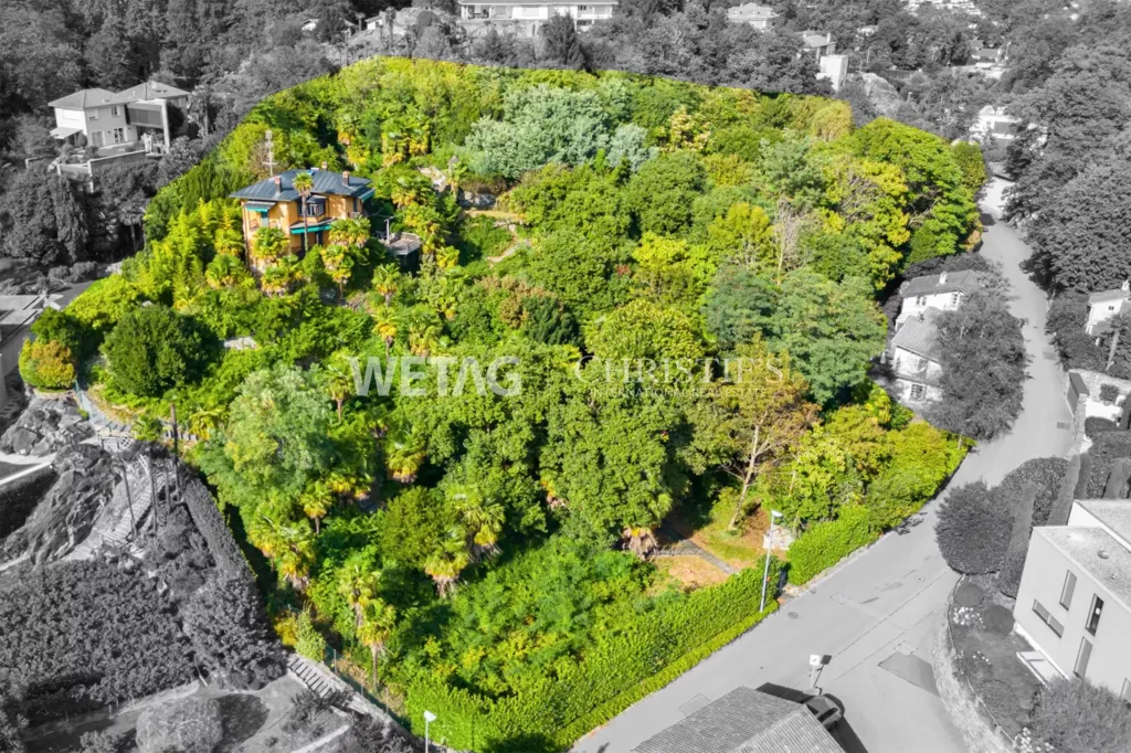 Vista aerea - Lake View Building Plot in Ascona
