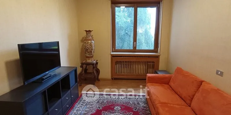 Séjour - Panoramic Villa Apartment with Garden in Roppolo