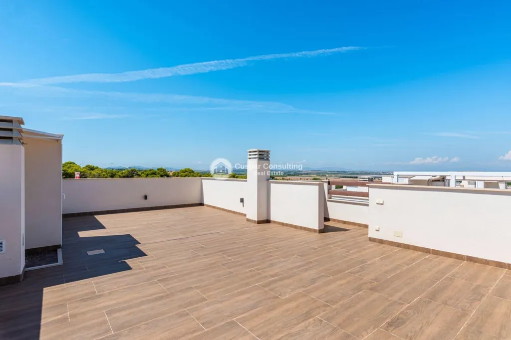 Terrasse - Penthouse with Mountain Views in Torrevieja