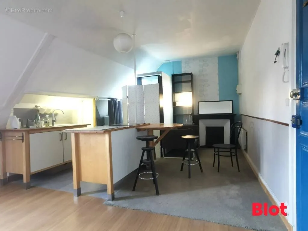 Köök - Studio with Double Glazing in Rennes