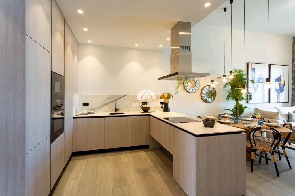 Cuisine - Apartment with Pool in La Finca Golf, Algorfa