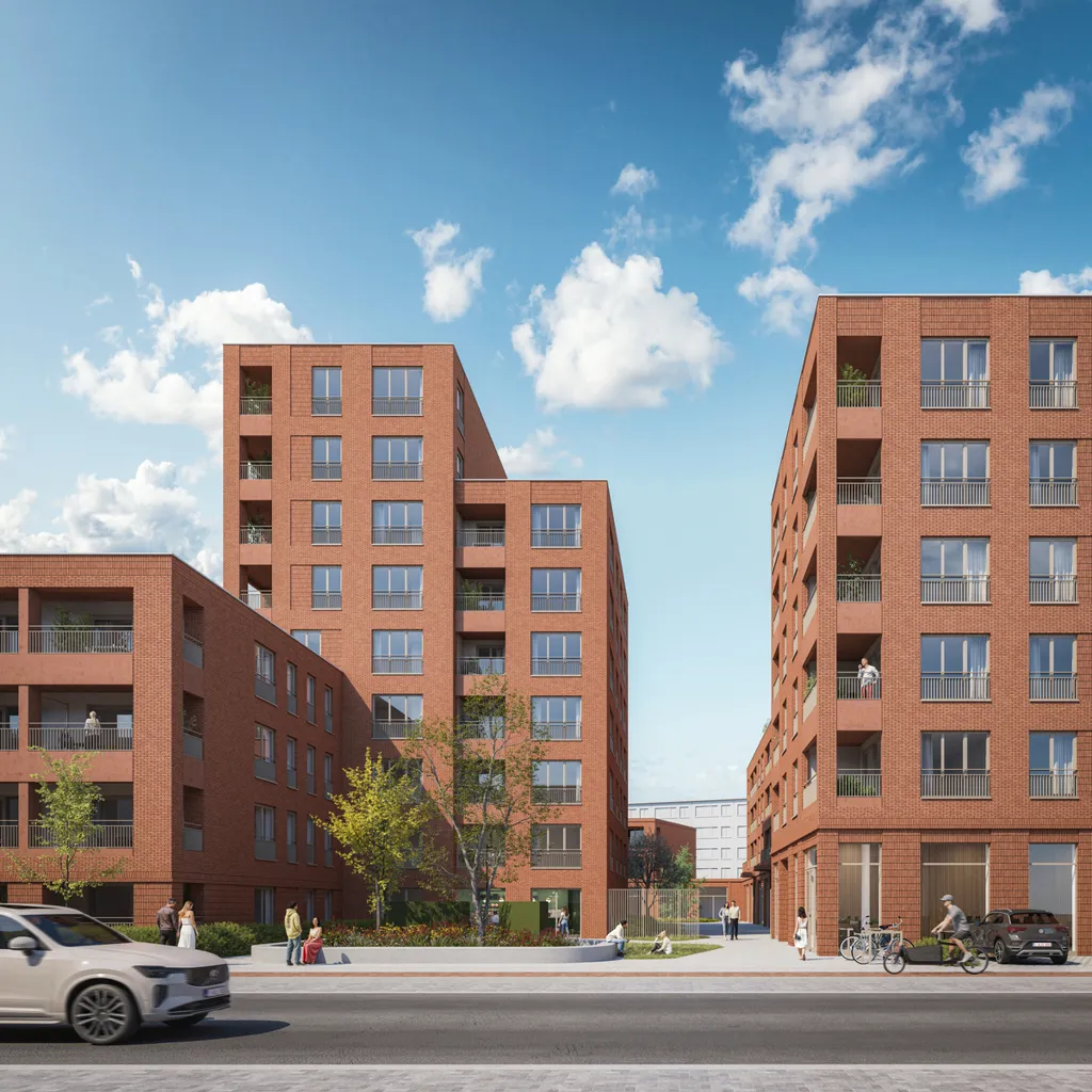New Build Apartment with Large Terrace in Deurne