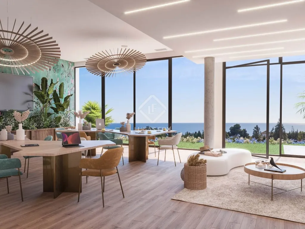 Söögituba - Luxury Villa with Golf Club Access in Málaga