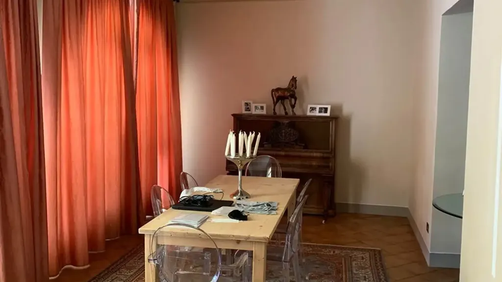 Salle à manger - Colonial House with Olive Grove in Passirano