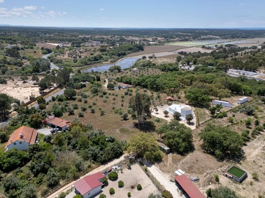 Vue aérienne - Development Land with Approved PIP in Melides