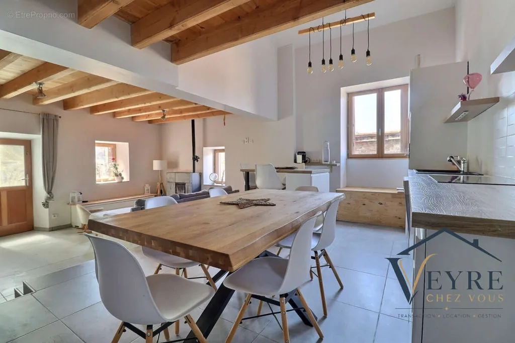 Dining Room - Character House with Mezzanine in Vic-le-Comte